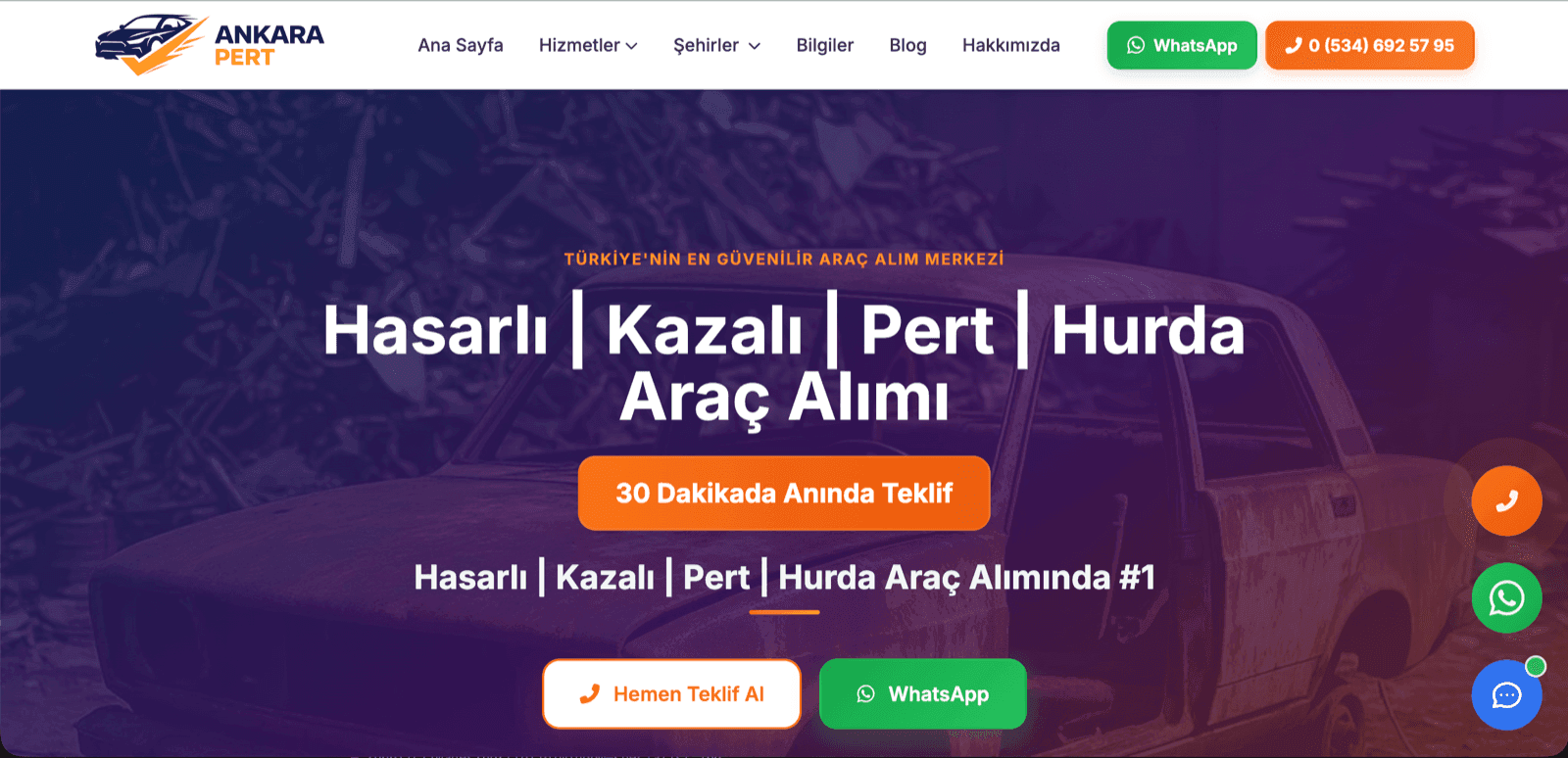 Ankara PERT - Vehicle Purchasing Platform
